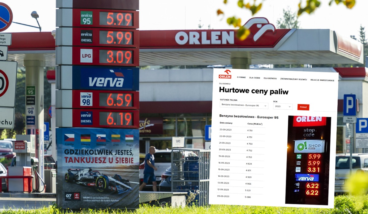 Orlen po obniżce cen bardzo prosi, żeby nie kupować za dużo paliwa, a już na pewno nie na zapas