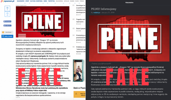 Ktoś zhackował Niezalezna.pl i kilka innych serwisów, żeby wstawić fake newsa o fałszywej mobilizacji wojskowej