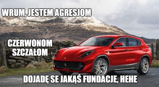 Ferrari pozywa organizację charytatywną, bo chce praw do jej nazwy