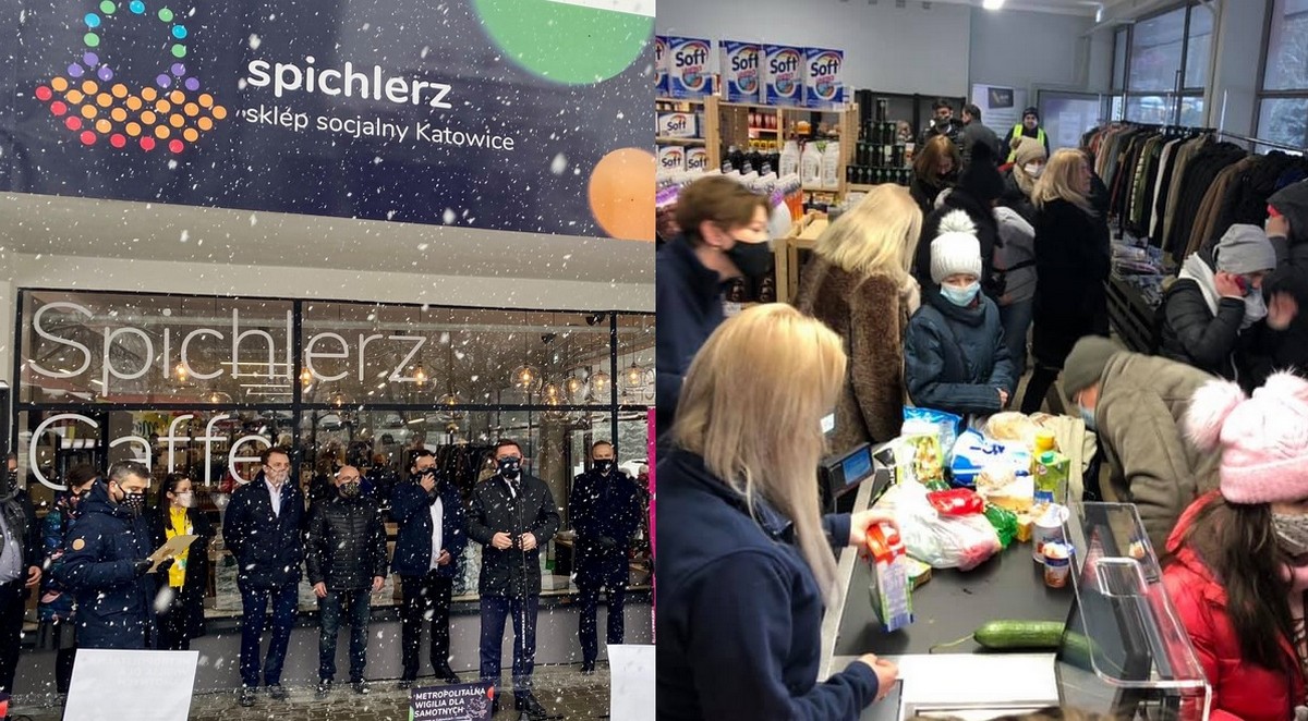 Katowice: ruszył pierwszy w Polsce sklep socjalny