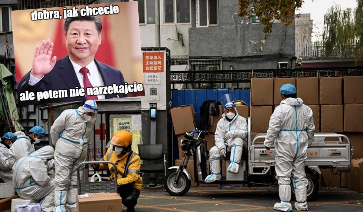 Chiny: po protestach władza trochę spękała i luzuje covidowe obostrzenia, przynajmniej te najsurowsze