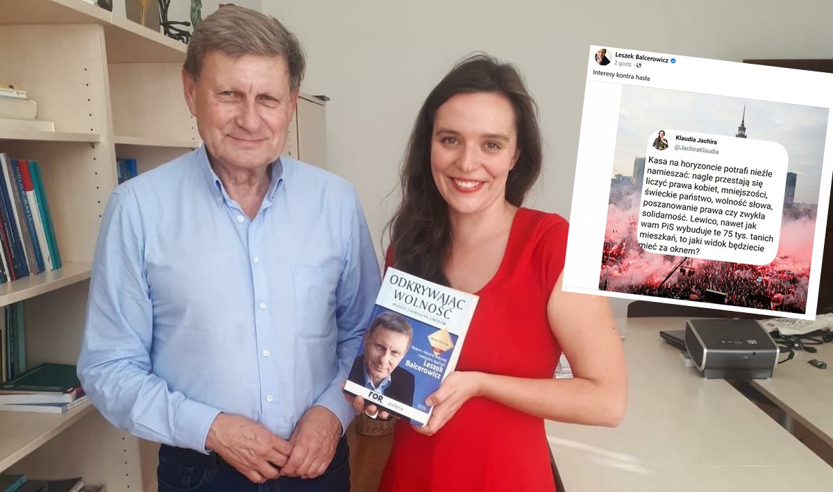 Balcerowicz i Jachira ostrzegają Lewicę przed dogadywaniem się z PiS