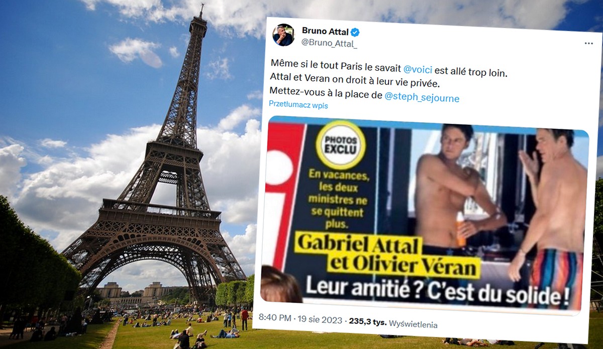 Francja: minister edukacji i rzecznik rządu mieli wspólne wakacje, wybuchła afera, że mają romans