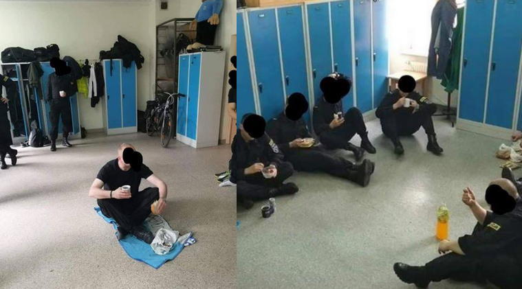 "Dowódca zabrał nam stół, żebyśmy jedli na podłodze", czyli w policji bez zmian