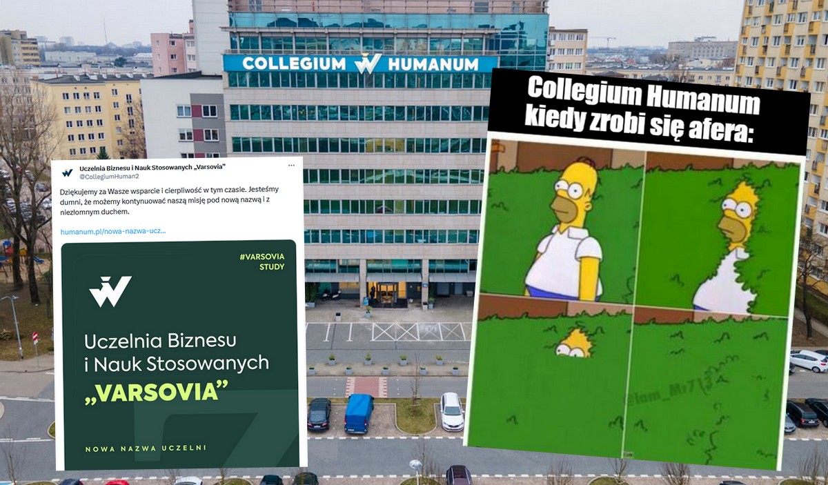 Collegium Humanum postanowiło zmienić nazwę, bo ta z jakiegoś powodu brzydko się kojarzy