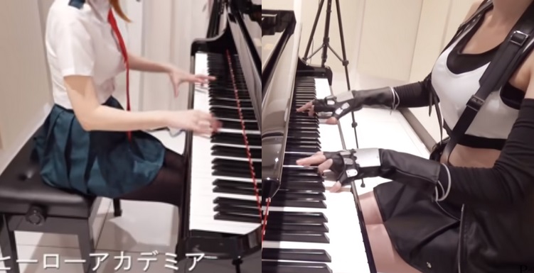 Tajwan: pianistka zaczęła ubierać się w stylu cosplay i zdobyła nagłą popularność