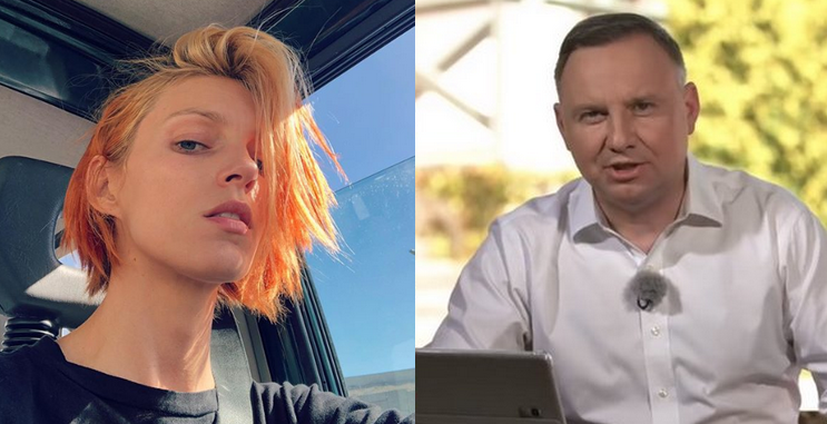 Anja Rubik pisze do prezydenta Dudy, żeby się nie bał mniejszości i jak trzeba, to Anja pomoże