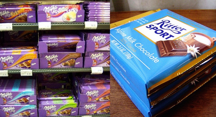 Niemcy: Milka przegrała spór o kwadraturę czekolady i może robić tylko prostokątną 