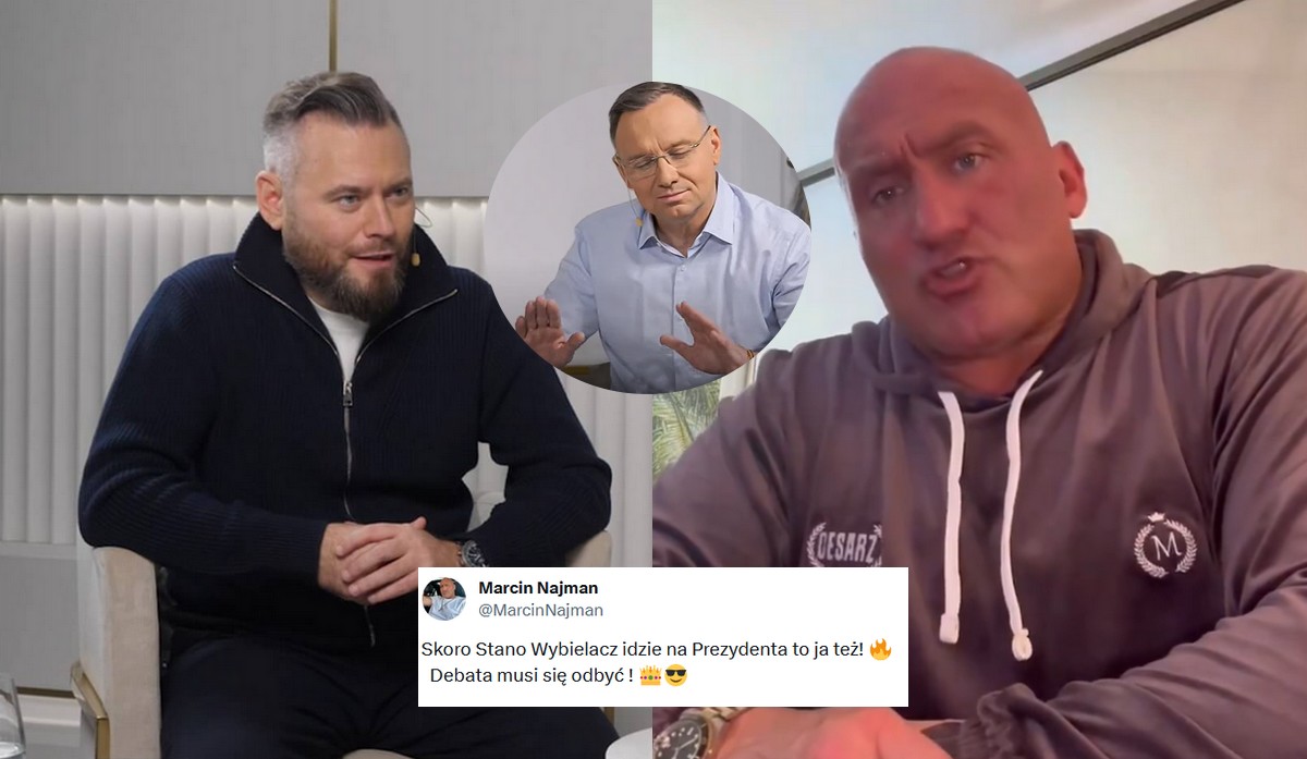 Stanowski wyjawił, że będzie startował w wyborach prezydenckich 2025, Najman zapowiedział, że on też