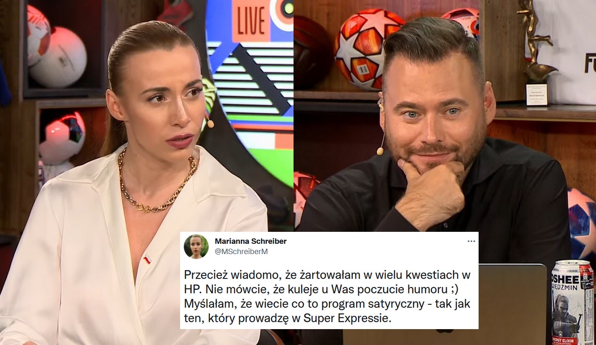 Marianna Schreiber wyjaśnia, że nie zamawiała mszy w intencji spójności poglądów w partii i tylko żartowała