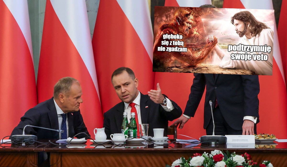 Premier i prezydent potyrali się nawzajem podczas Rady Gabinetowej 