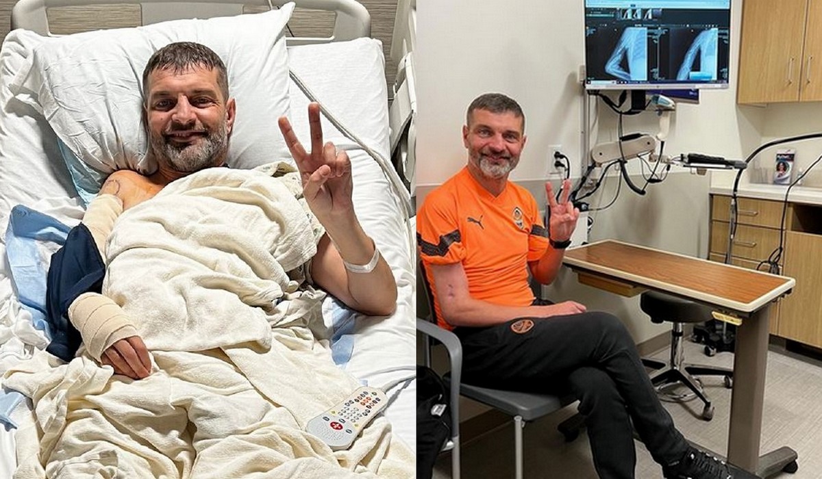 Słynny obrońca z Azowstalu przeszedł operację ręki w USA, ma wrócić do pełnej sprawności