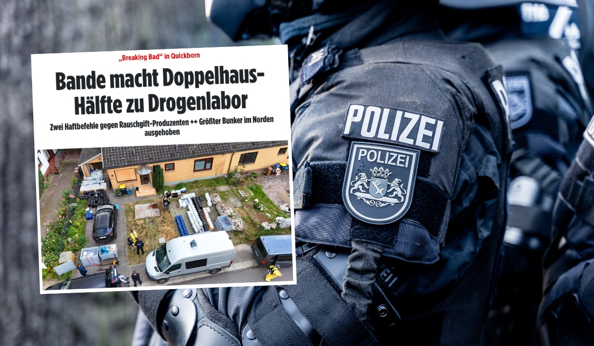 Niemcy: policja odkryła laboratorium jak z Breaking Bad, zatrzymano dwóch Polaków