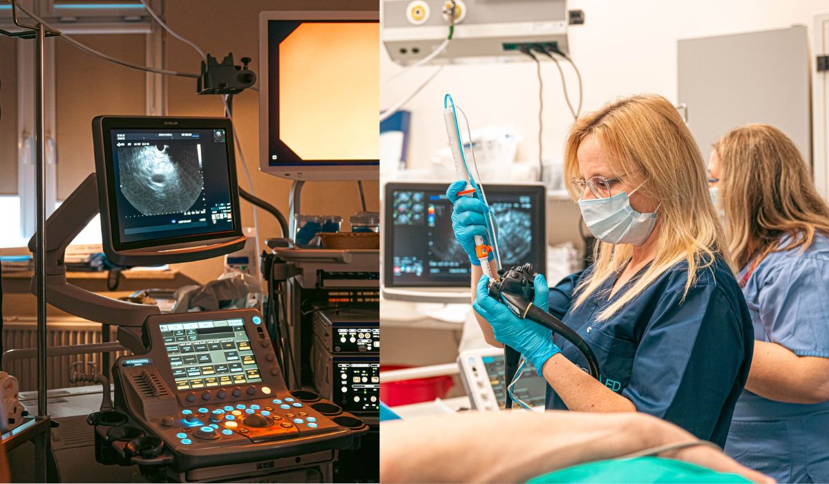 Poznań: lekarzom udała się przełomowa operacja, zniszczyli guza trzustki przez usta pacjenta