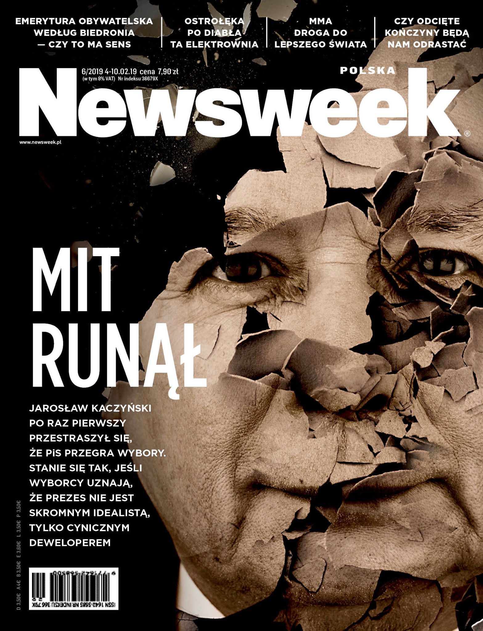 "Newsweek": Kaczyński przestraszył się, że przegra wybory