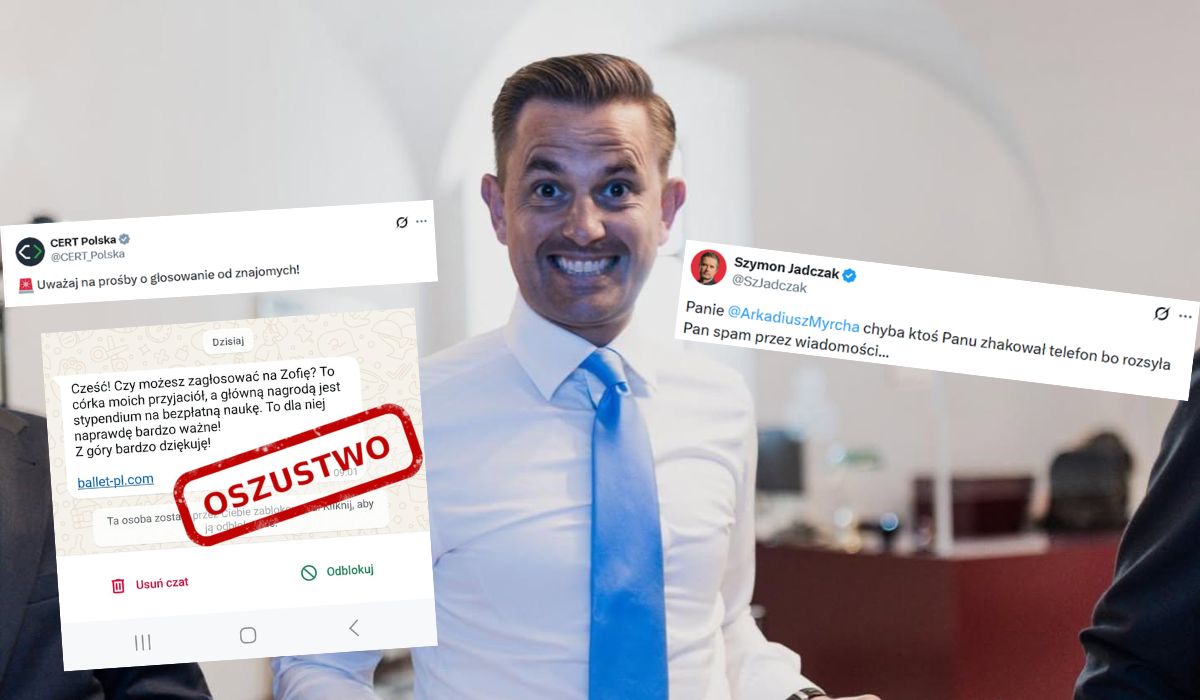 Wiceminister Myrcha dał się oszukać na WhatsAppie i apeluje, żebyście uważali, w co klikacie