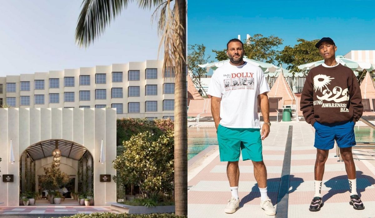 Pharrell Williams otwiera hotel w stylu filmów Wesa Andersona