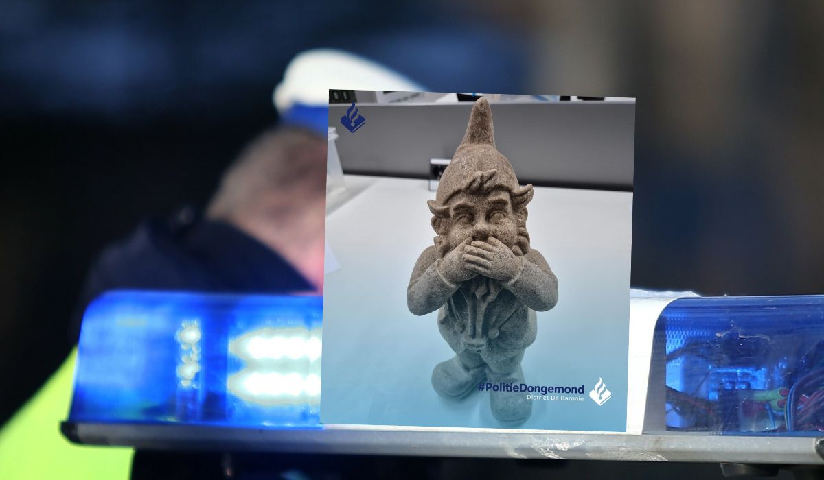 Holandia: policja znalazła krasnala ogrodowego wykonanego w całości z MDMA