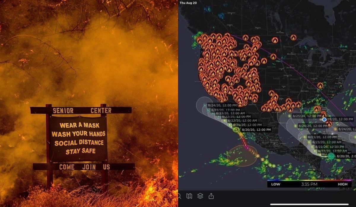 Ponad 500 pożarów w Kalifornii, ewakuowano prawie 200 tysięcy osób 