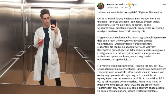 Student ratownictwa medycznego: nie chcę iść na wolontariat, to niebezpieczne i nieodpowiedzialne