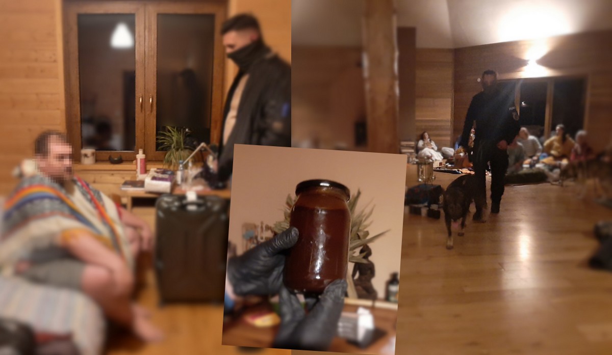Policja zatrzymała "szamana" sprzedającego i organizującego ceremonie z ayahuascą