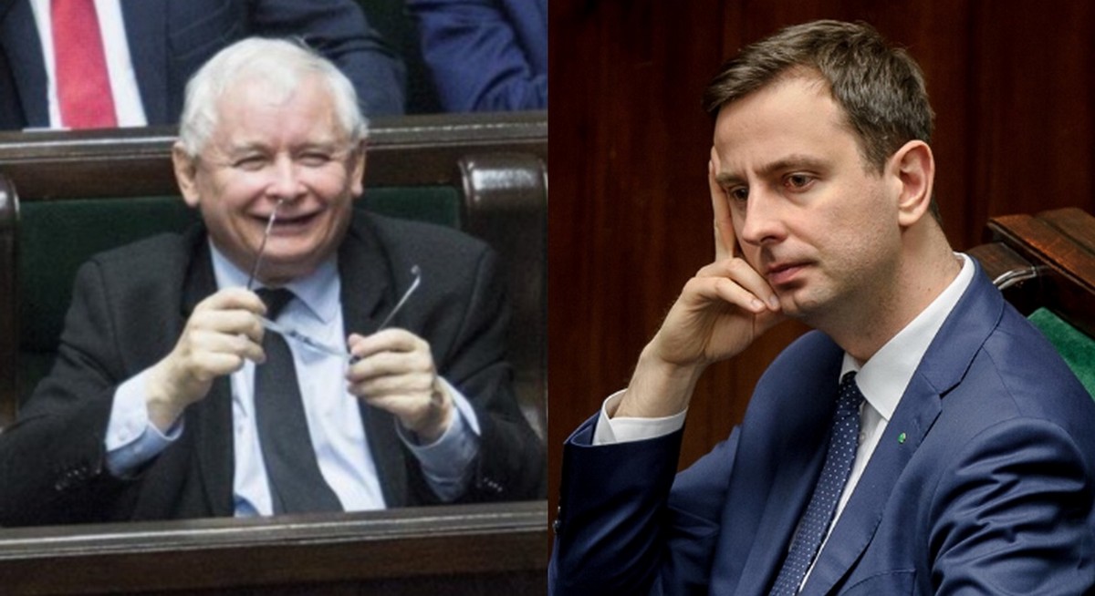 Kaczyński pytany o koalicję z PSL: rozmawialiśmy z Kosiniakiem-Kamyszem