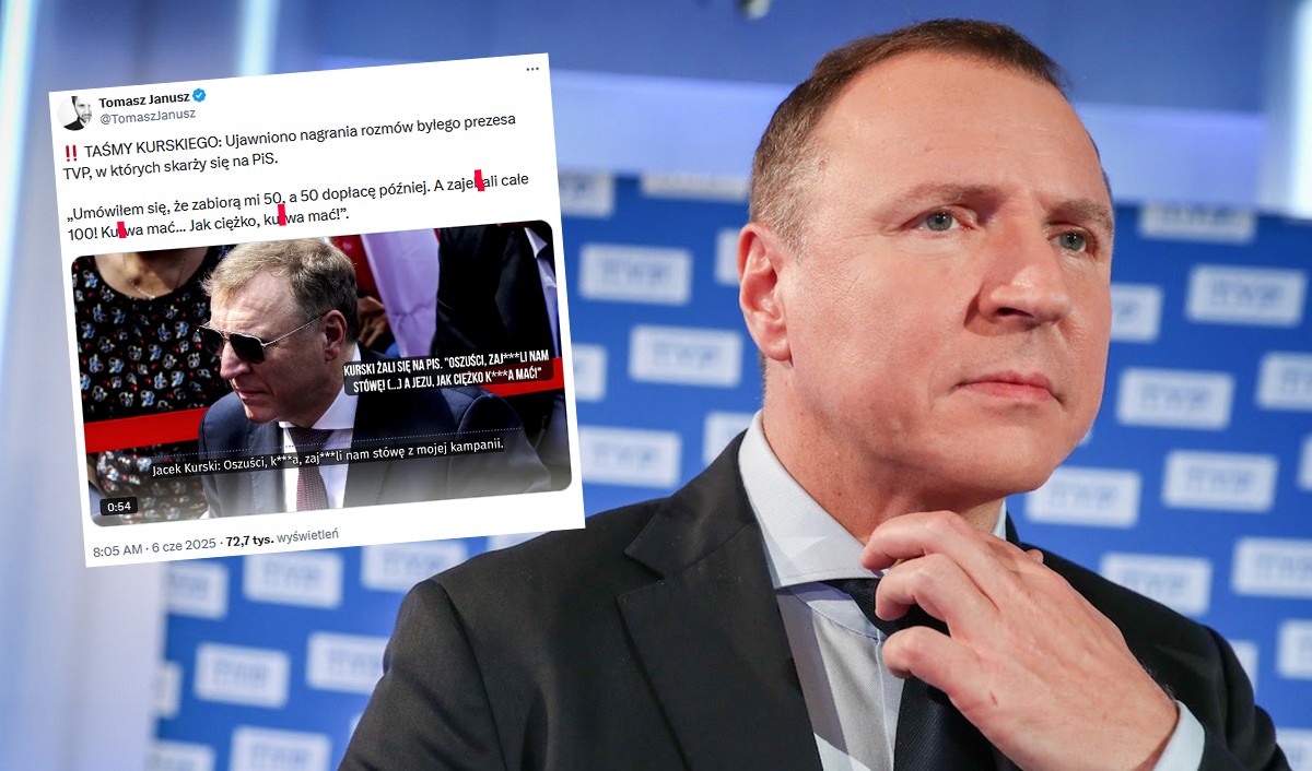 Ujawniono nagrania Jacka Kurskiego, jak żali się na PiS i że musiał wpłacać na kampanię