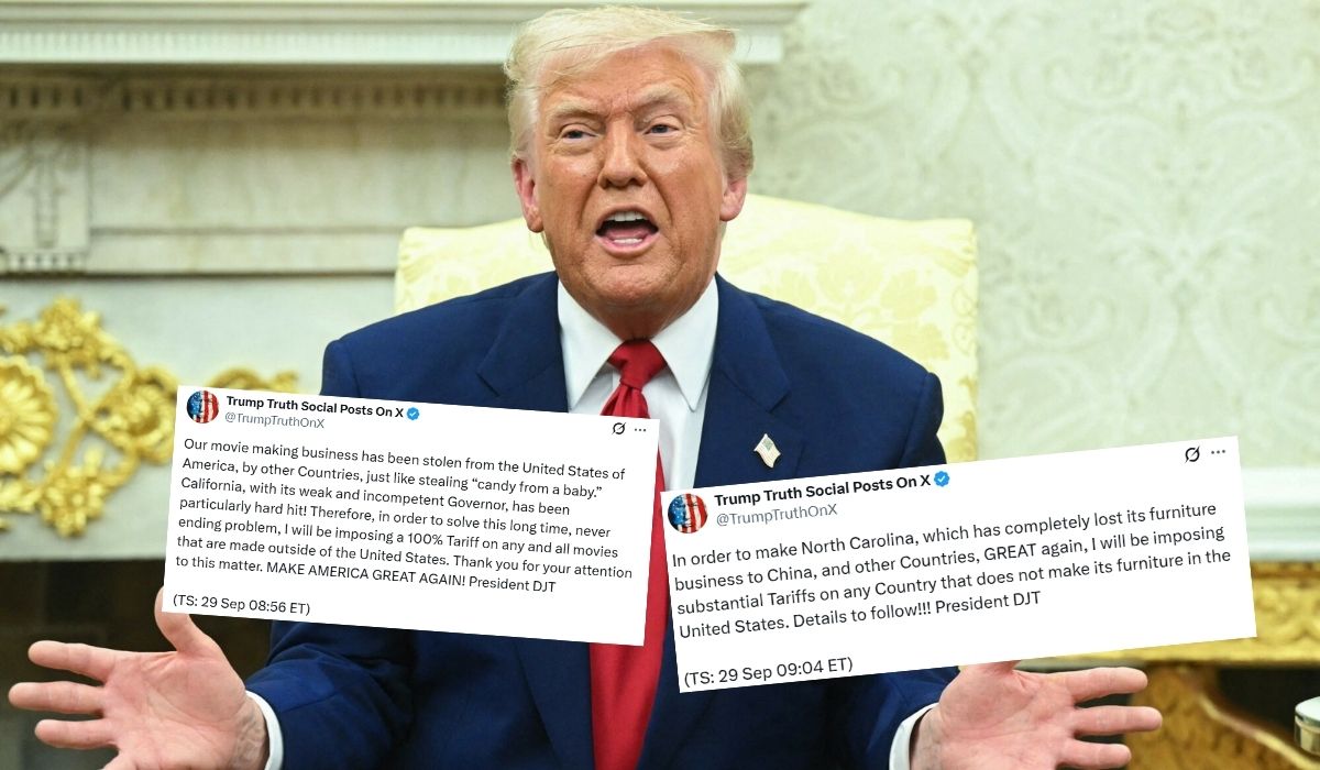 Trump chce odbudowania potęgi Hollywood, filmy produkowane poza USA mają być objęte cłami 100%