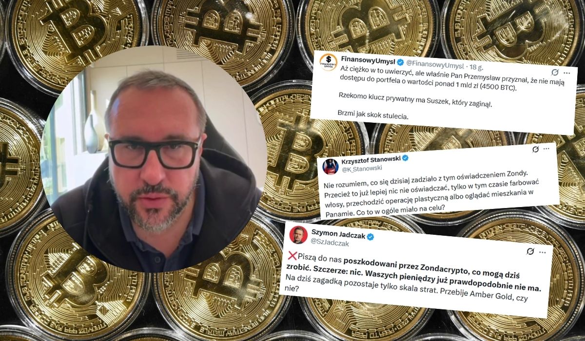 Prezes Zondacrypto oświadczył, że gdzieś wsiąkło im hasło do portfela z bitcoinami o wartości ponad miliarda złotych