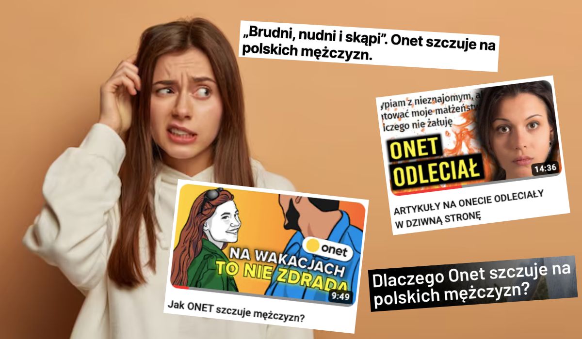 Artykuły Onetu o zdradzających kobietach stały się popularne, ale nie tak, jak Onet chciał
