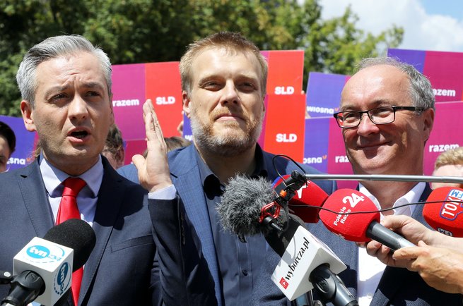 Czarzasty: Lewica będzie tam, gdzie będą ludzi bili po mordach