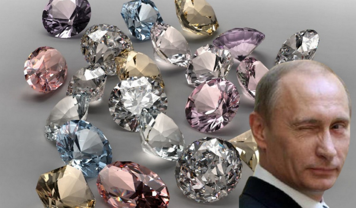Rosja mimo sankcji sprzedaje swoje diamenty, które po obróbce trafiają na światowe rynki