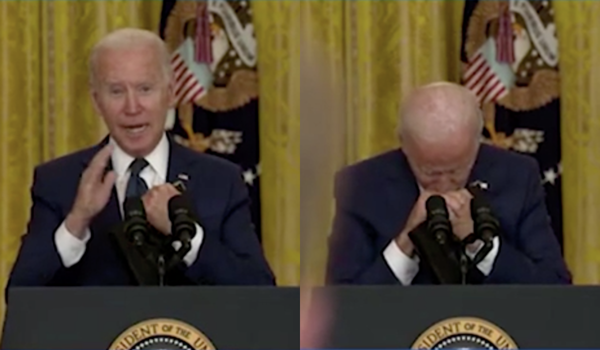 Joe Biden zachowywał się na konferencji, jakby już mu się znudziło to prezydentowanie