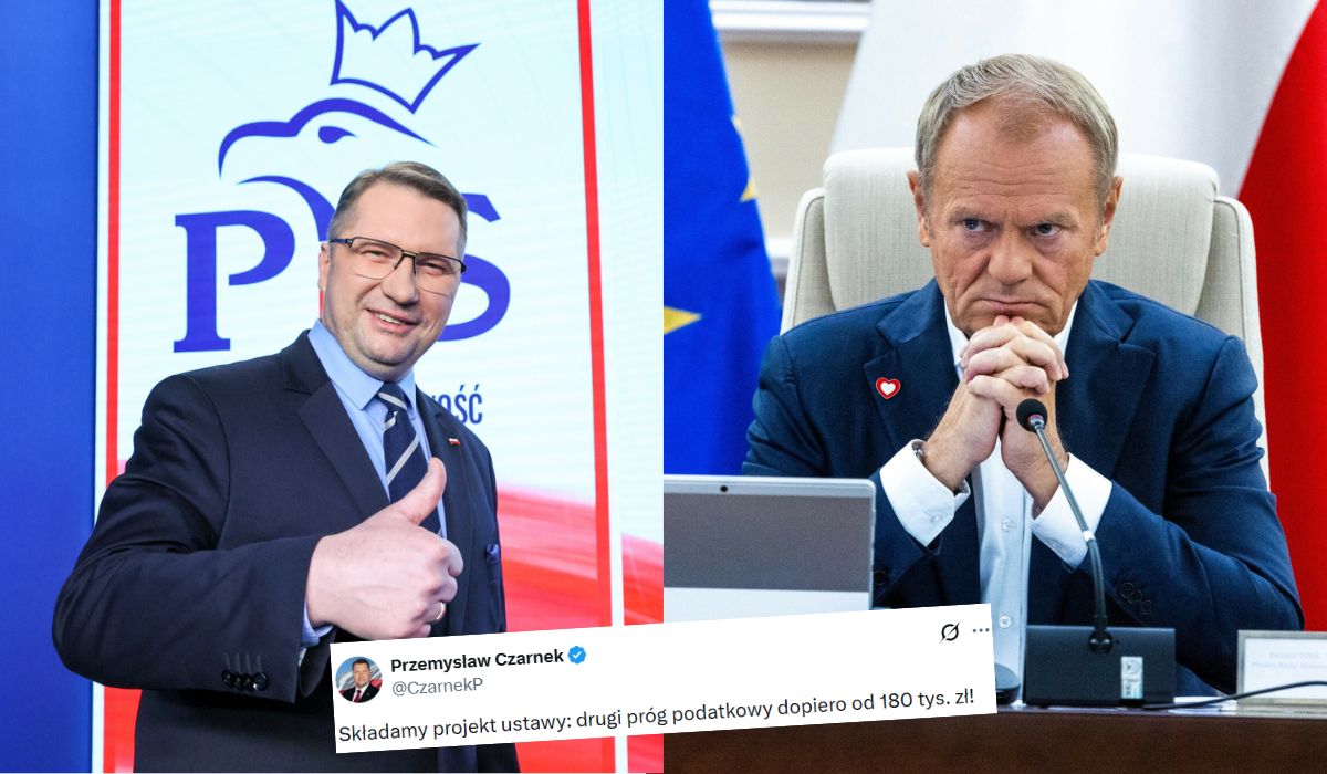 PiS chciałby podwyższyć próg podatkowy ze 120 do 180 tys. zł żeby utrzeć rządowi nosa