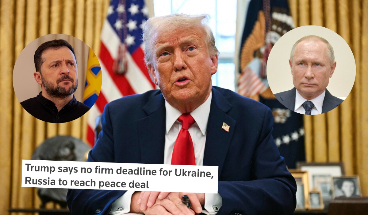 Trump optymistycznie o pokoju w Ukrainie, mówi, że Rosja jest gotowa na ustępstwa