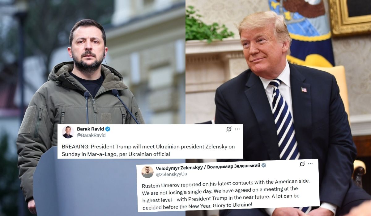 Axios: Zełenski spotka się z Trumpem w niedzielę na Florydzie