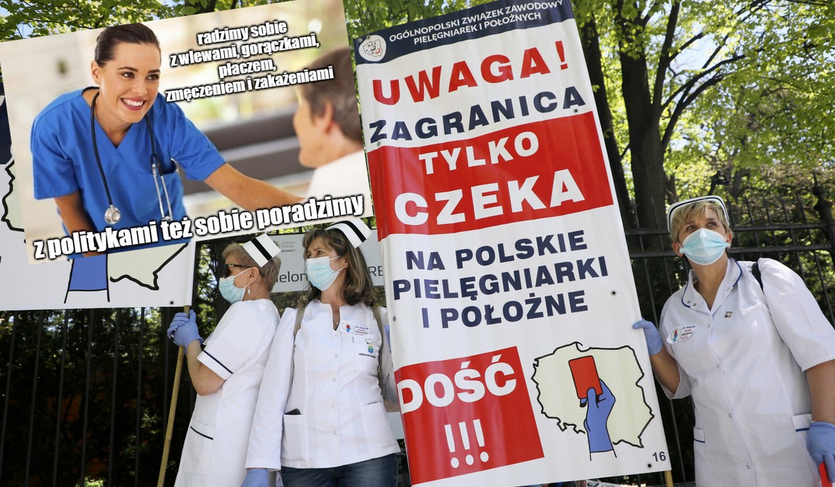 Pielęgniarki nie czekały na polityków i same sobie napisały ustawę, która miałaby zapewnić im podwyżki