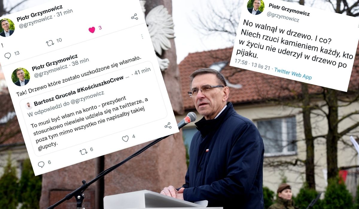 Prezydent Olsztyna uważa, że przywalenie autem po pijaku w drzewo to norma i codzienność każdego Polaka