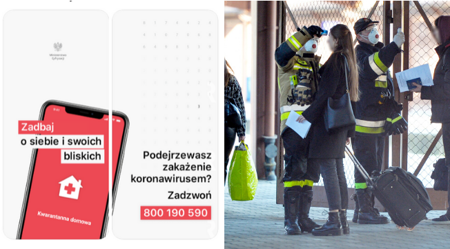Ministerstwo Cyfryzacji stworzyło aplikację do pilnowania, czy ludzie siedzą w domu, czy się włóczą