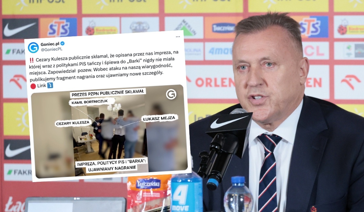 Cezary Kulesza zaprzecza, że po pijaku śpiewał i tańczył Barkę, chociaż jest nagranie
