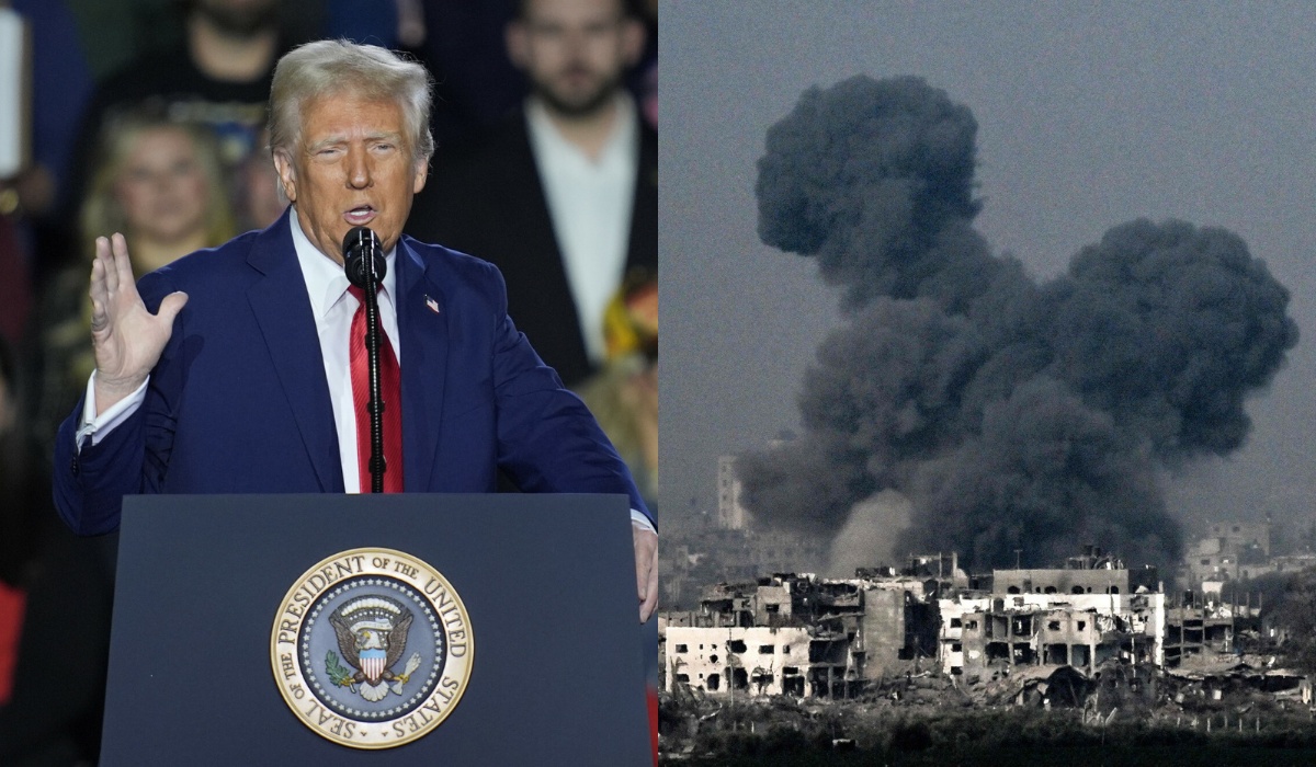 Trump przywrócił transport bomb dla Izraela, Palestyńczkom proponuje opuszczenie Strefy Gazy