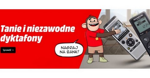 Media Markt wykorzystał aferę KNF do promocji. "Twoje szumidło kontra mój dyktafon"