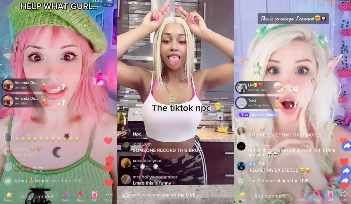 Dziwaczne streamy opłacają się TikTokowi i influencerom, więc robią się jeszcze dziwniejsze