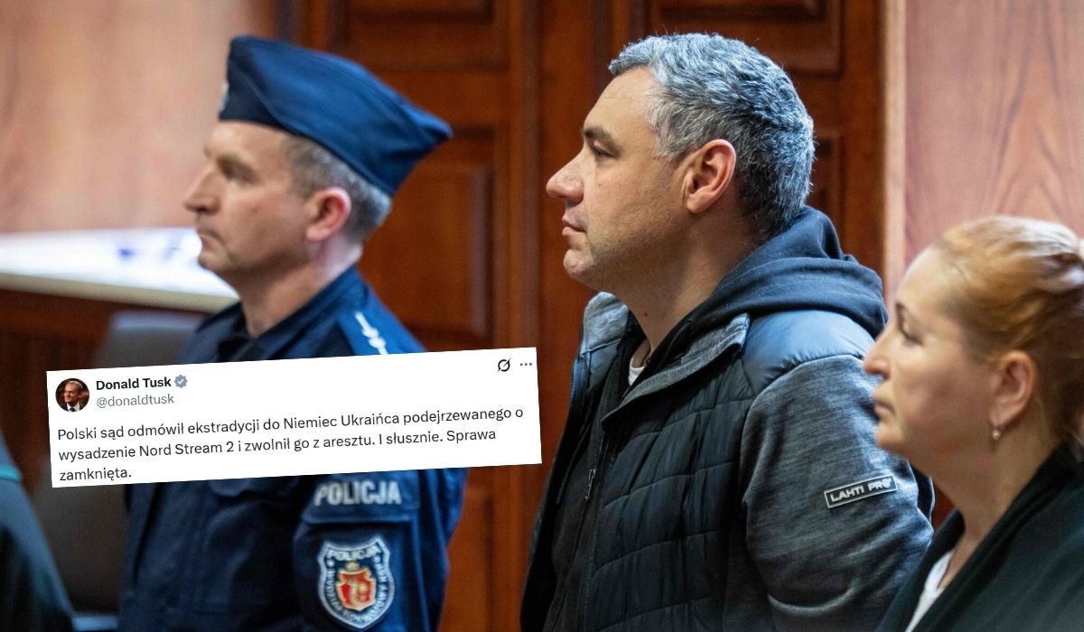 Sąd odmówił wydania Niemcom Ukraińca, który miał wysadzić Nord Stream i wypuścił go na wolność