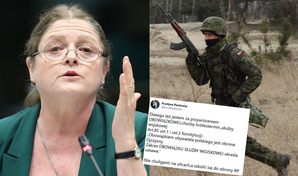 Pawłowicz za przywróceniem obowiązkowej służby wojskowej: szkolić się do obrony RP