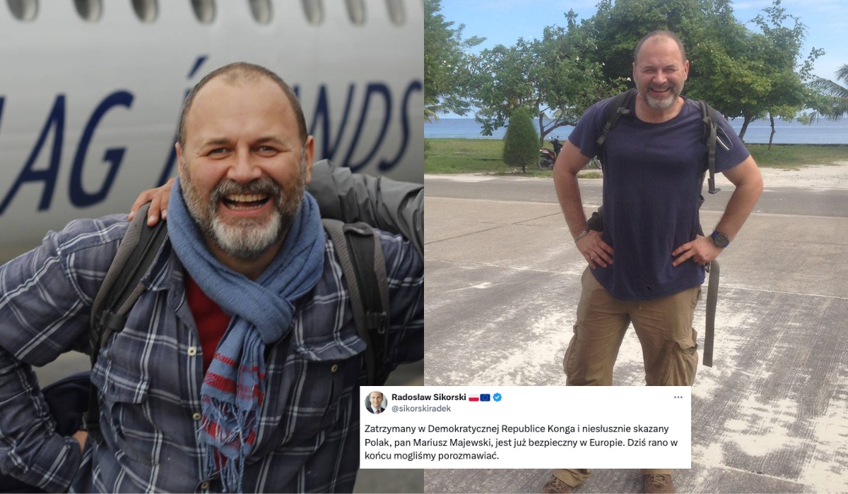 Polak skazany na dożywocie w Kongo został uwolniony i jest już w Europie