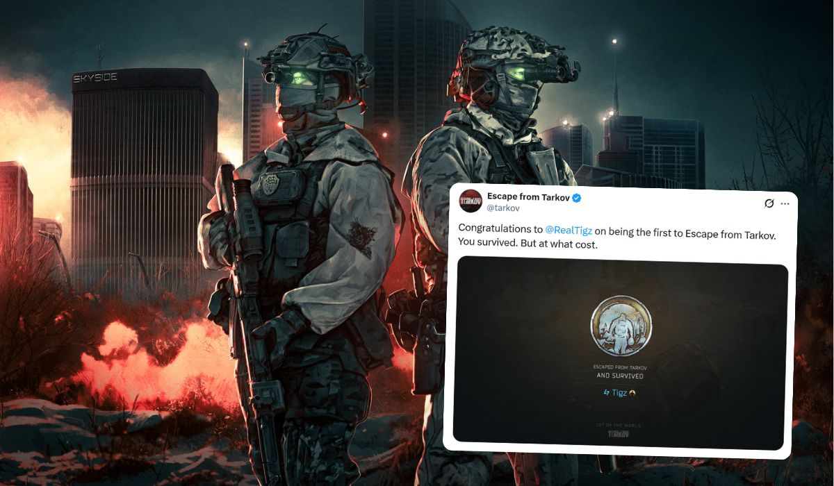 Pierwszy raz w grze "Ucieczka z Tarkowa" ktoś rzeczywiście uciekł z Tarkowa