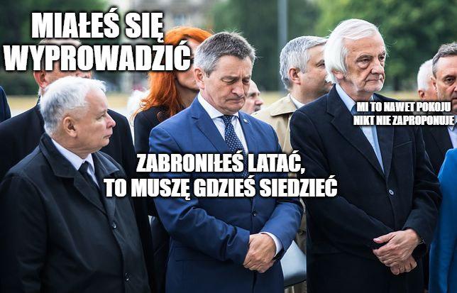 Marek Kuchciński nadal mieszka w prezydenckiej willi