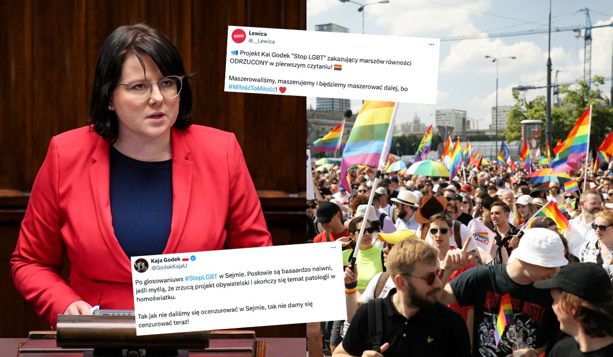 Sejm odrzucił projekty Ordo Iuris i Kai Godek, nie będzie zakazu marszów równości