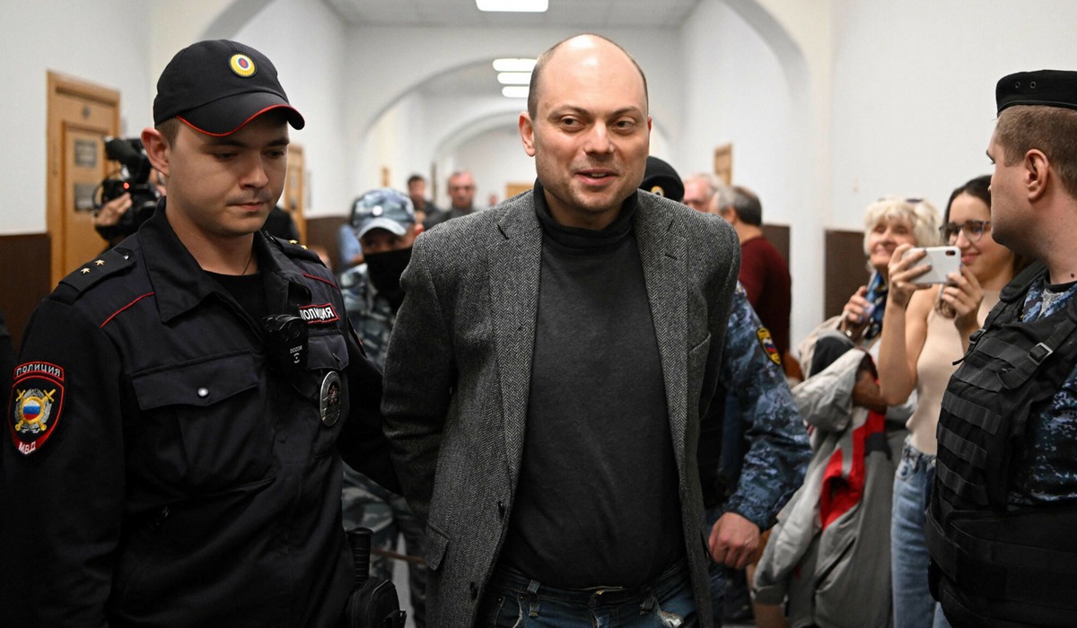 Rosja: opozycjonista Władimir Kara-Murza skazany na 25 lat więzienia za krytykę wojny w Ukrainie